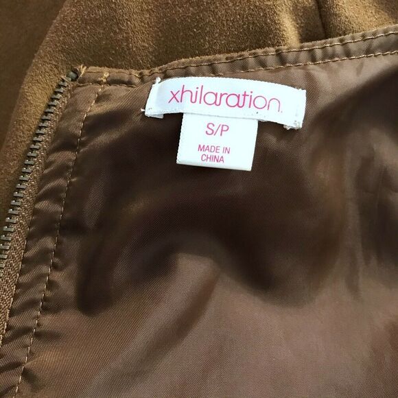 Xhilaration Faux Suede Mini Dress S - Picture 9 of 10